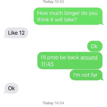 Quick Clean Outs - I guess this is the professionalism he kept talking about. Got this about an hour after posting my review... - Junk Removal & Hauling Near Me