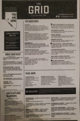 Menu photo 7 The Grid Fallon, NV