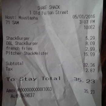 Shake Shack Dumbo - Host : Moustapha :) - Burgers Near Me - Brooklyn, New York