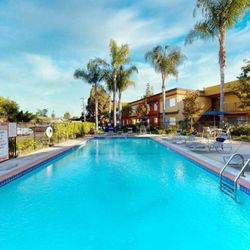 The Marquee Apartments - the swimming pool at the resort on longboat key club