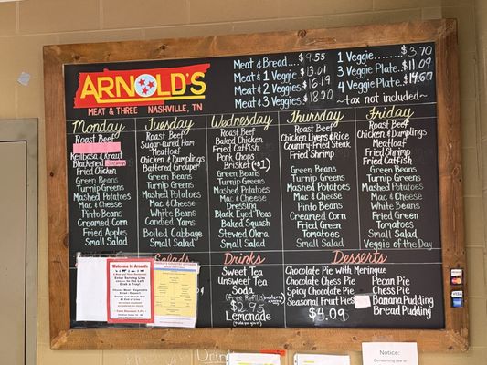 Menu photo 1 Arnold's Country Kitchen Nashville, TN