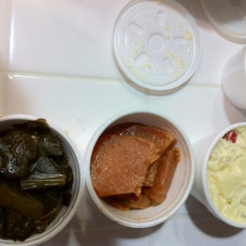 Hotlanta Wings And Things - Greens, yams, and potato salad! All good! - American Near Me - Riverside, California Hotlanta Wings And Things - Greens, yams, and potato salad! All good! - American Near Me - Riverside, California