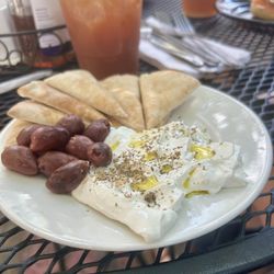 Black Cat Cafe and Bakery - Delicious Labneh and pita lunch