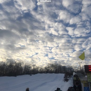 Seacoast Adventure - The clouds that day were magical over the runs. - Mini Golf Near Me - Windham, Maine
