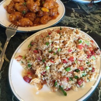 Noble Palace II - Orange chicken and BBQ pork fried rice! You will not be disappointed!!!!! - Chinese Near Me - Everett, Washington Noble Palace II - Orange chicken and BBQ pork fried rice! You will not be disappointed!!!!! - Chinese Near Me - Everett, Washington