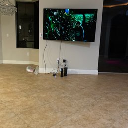 TV installed
