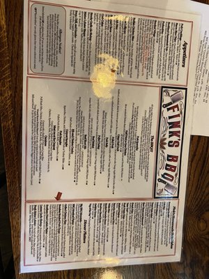 Menu photo 3 Fink's BBQ Roadhouse Suffern, NY Menu photo 3 Fink's BBQ Roadhouse Suffern, NY