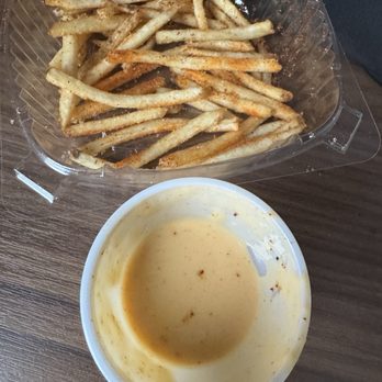 QueenBurger - If you don't have sauce, your lost. You can also get lost in the sauce. Fries weren't always born with sauce. They acquired the sauce. - Burgers Near Me - Durham, North Carolina