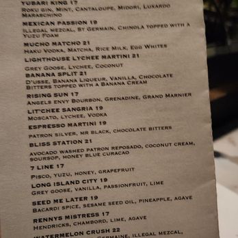 Lighthouse Rooftop - Drinks menu - Asian Fusion Near Me - Long Island City, New York Lighthouse Rooftop - Drinks menu - Asian Fusion Near Me - Long Island City, New York