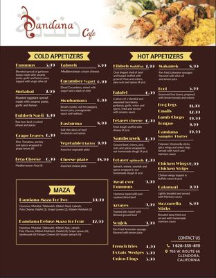 Menu photo 7 Dandana Glendora, CA Menu photo 7 Dandana Glendora, CA