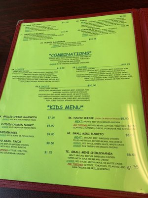 Menu photo 6 Michael's Tacos Cody, WY