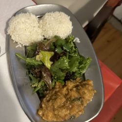 Restaurante Brasuca - Sides of squash, rice, salad