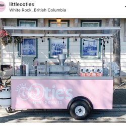 White Rock Beach Location! Mini Donut Food Cart is ready to go!