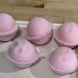Buff City Soap - Bath bombs in the molds