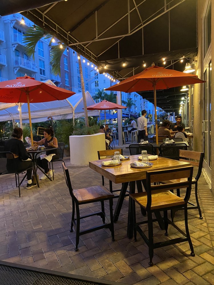 Exterior seating Yelp