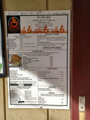 Menu photo 2 Down South Barbeque Foley, AL Menu photo 2 Down South Barbeque Foley, AL