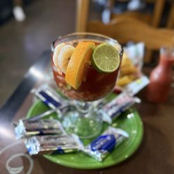 Azul Tequila - El shrimpo cocktailo...