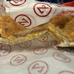 Zaza’s Coffee And Cuban Cafe - Ham, cheese on a Cuban