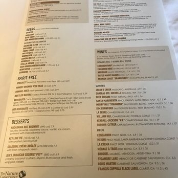 Bonefish Grill - Brunch Drink Menu - Seafood Near Me - Iselin, New Jersey