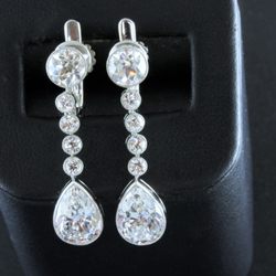 NT Ferro - Vintage Diamond Earrings