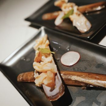 Hidden Omakase - Dish 6: Washington razor clams - Sushi Bars Near Me - Houston, Texas Hidden Omakase - Dish 6: Washington razor clams - Sushi Bars Near Me - Houston, Texas
