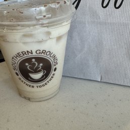 Chai latte with oat milk