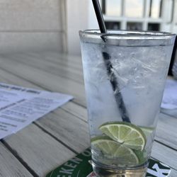 Riverside Bar & Grille - Very generously poured G&T