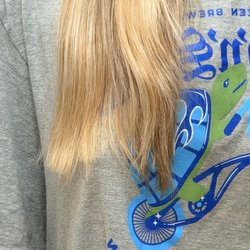Glow Salon - This is what I got when I paid to see a master stylist here. Didn't notice how bad it was until I showered and let it dry straight.