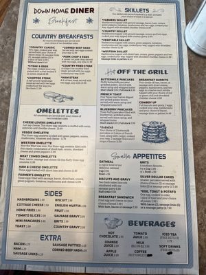 Menu photo 2 Down Home Diner Cheyenne, WY Menu photo 2 Down Home Diner Cheyenne, WY
