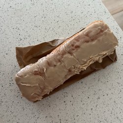 Scotty's Donuts - Maple bar (a bit squished since I had to walk home with it, and the frosting is real so it moves, but it's the taste that matters!)