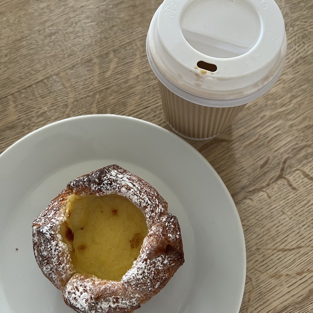 Hart Bageri - Their highly recommended spandauer & cappuccino with oat milk! Way to start the day - Bakeries Near Me - Frederiksberg, 84 Hart Bageri - Their highly recommended spandauer & cappuccino with oat milk! Way to start the day - Bakeries Near Me - Frederiksberg, 84