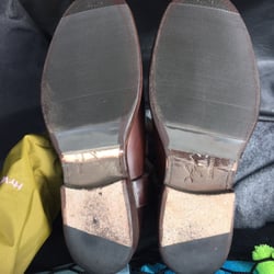 Calverton Shoe Repair - New rubber soles for my Frye Boots (upper area).
