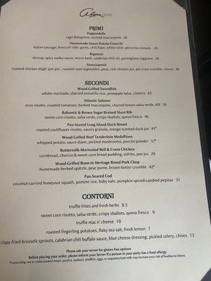 Menu photo 7 Alma Nove Hingham, MA