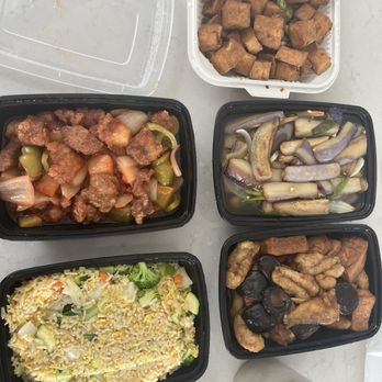 Cheung Hing - Salt and Pepper Tofu, Eggplant w Garlic, Braised Fish in Clay Pot, Sweet and Sour Pork, veg Fried Rice, Pork with Egg Porridge - Barbeque Near Me - San Mateo, California Cheung Hing - Salt and Pepper Tofu, Eggplant w Garlic, Braised Fish in Clay Pot, Sweet and Sour Pork, veg Fried Rice, Pork with Egg Porridge - Barbeque Near Me - San Mateo, California