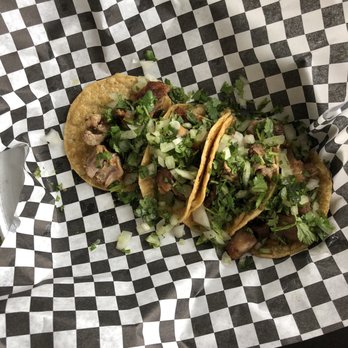 Wapo Taco - This is the mini tacos of Carnitas you can choose any meat you want on them - Mexican Near Me - San Antonio, Texas