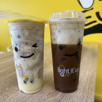 Happy Lemon - D1. Boba Milk Tea and Vietnamese coffee with salted cheese - Bubble Tea Near Me - Vacaville, California