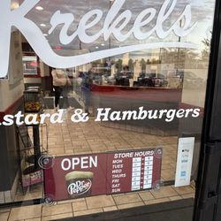 Krekel's Custard - Hours