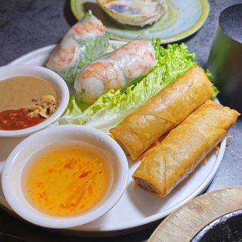 Resilience Viet Kitchen & Bar - IG: tonylameats | A9. Mixed Rolls-Goi Cuon + Cha Gio order shrimp spring rolls order egg rolls - Cocktail Bars Near Me - Houston, Texas Resilience Viet Kitchen & Bar - IG: tonylameats | A9. Mixed Rolls-Goi Cuon + Cha Gio order shrimp spring rolls order egg rolls - Cocktail Bars Near Me - Houston, Texas