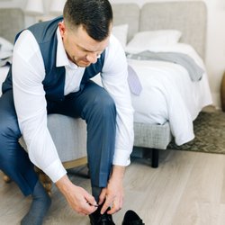 Sand and Sea Studios - Just a few of my husband putting his shoes on.. there's 16 total.