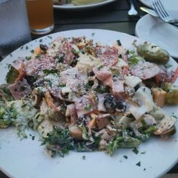 Antipasto Salad, chopped with Ranch dressing