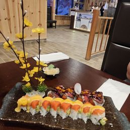 Sushi presentation was so cute! Sushi presentation was so cute!
