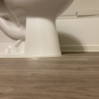 Chores and Floors - Detailed cleaning around the base of the Toilet! - Office Cleaning Near Me