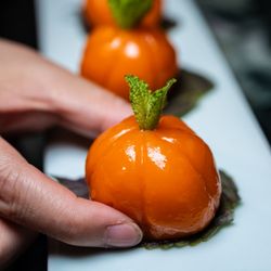 Lai Wah Heen - Steamed Pumpkin and Cheese Bun x 2 ($23 x 2)