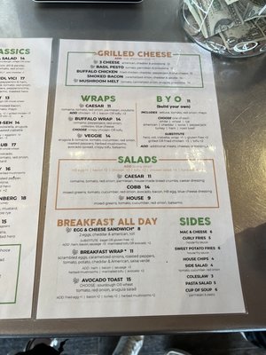 Menu photo 5 Stacked Sandwich Park City, UT