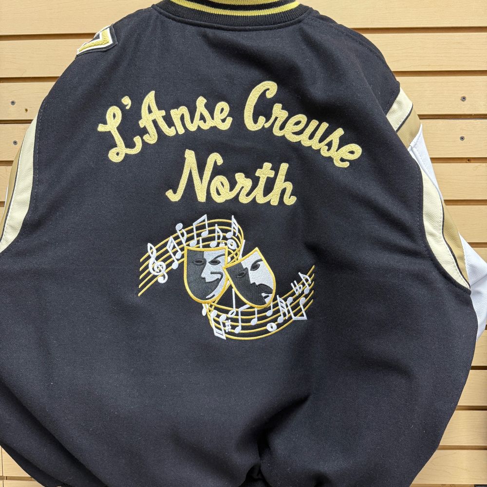 Team Threads - the backside of my jacket :) - Sports Wear Near Me - Madison Heights, Michigan Team Threads - the backside of my jacket :) - Sports Wear Near Me - Madison Heights, Michigan