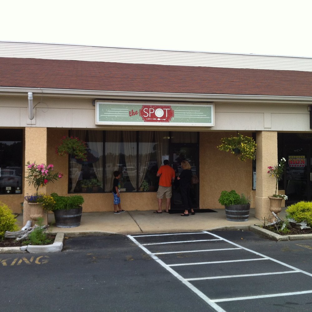 The Spot - The restaurant front. It's located in the strip mall where the TIlton Movie Theater is. - New American Near Me - Northfield, New Jersey The Spot - The restaurant front. It's located in the strip mall where the TIlton Movie Theater is. - New American Near Me - Northfield, New Jersey