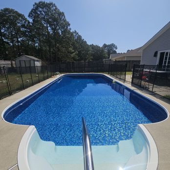 All Pools Dunrite - New pool liner installed 3 days ago in Gulf Breeze, Florida. - Pool Cleaners Near Me - Pensacola, Florida