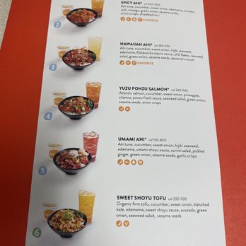 Pokeworks - Menu - Poke Near Me - Houston, Texas