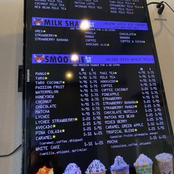 Sweetea - Menu July 2025