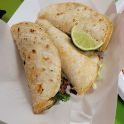 Mexico Lindo Restaurant - Steak, pork, and ground beef tacos